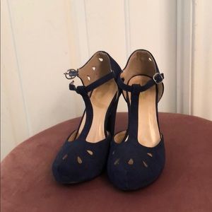 Blue Heels from ModCloth